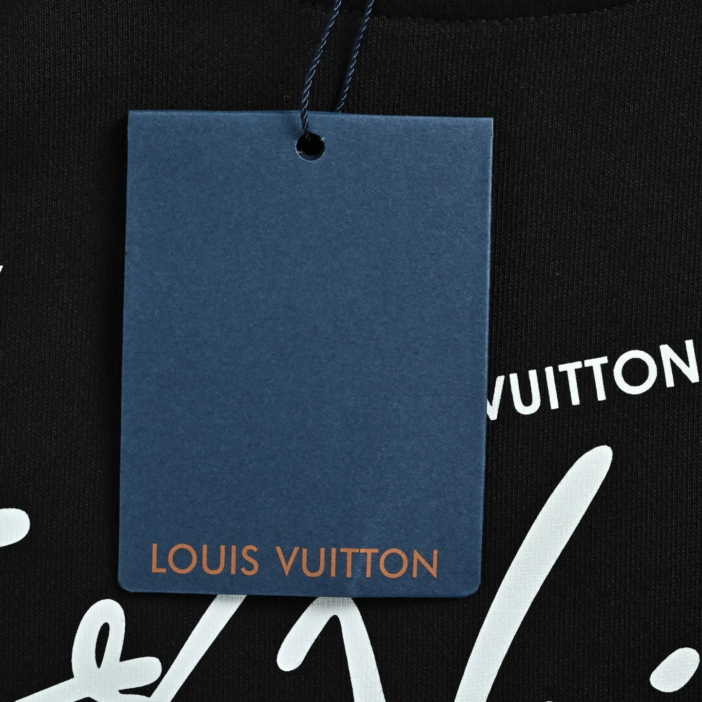 Louis Vuitton/Louis Vuitton 25Fw neckline signature crew neck sweatshirt